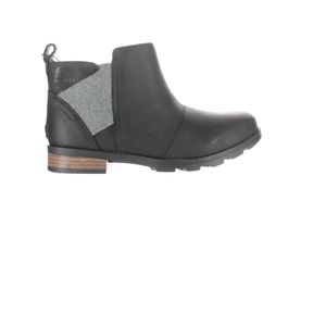 SOREL Womens Emelie Black Chelsea Boots Size 9.5 Medium (B  M) (1968841)